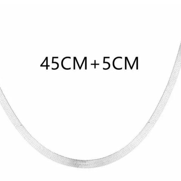 New Stainless Steel Snake Chain Statement Choker - Picture 6 of 6